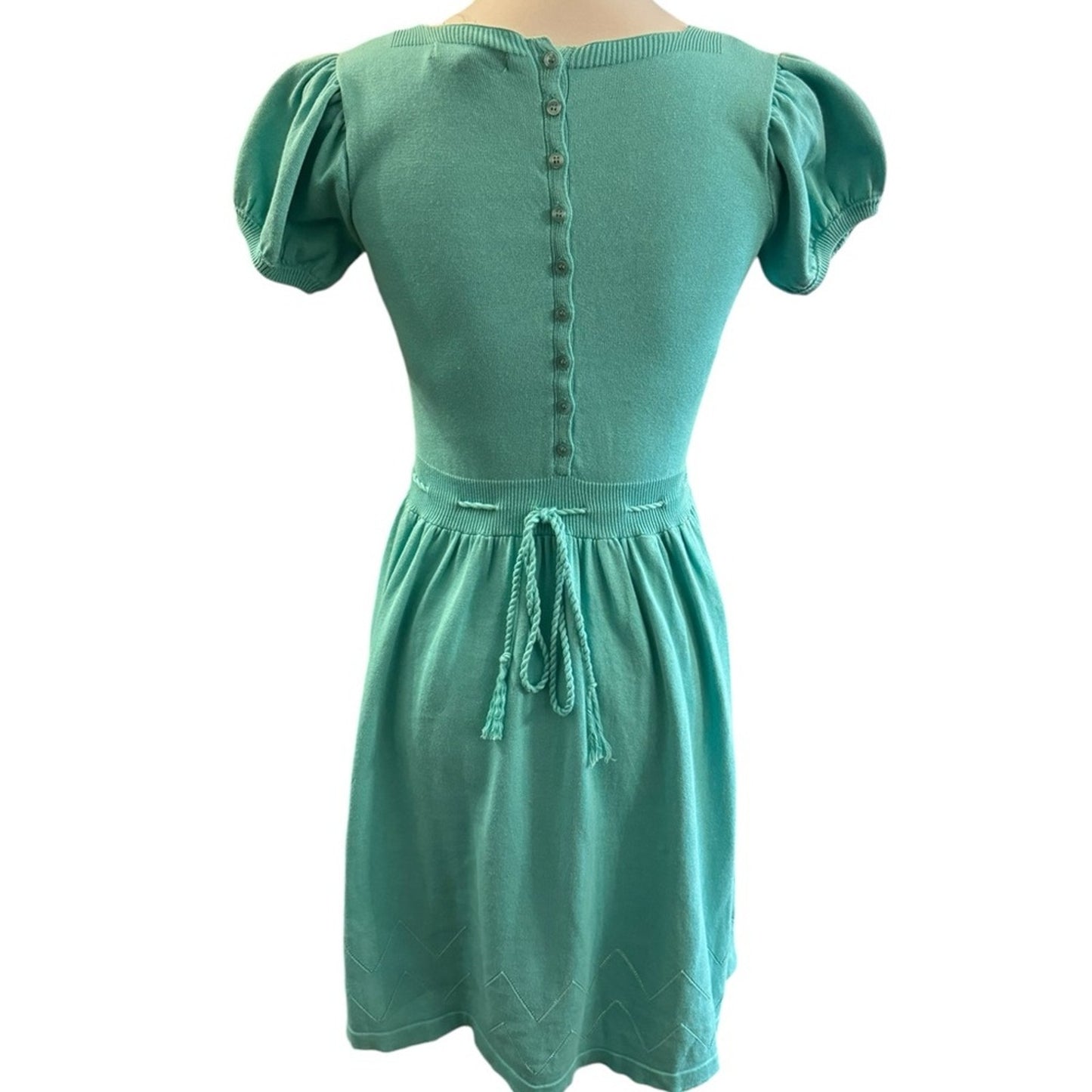Betsey Johnson Y2K Era Seafoam Green Dress Size S