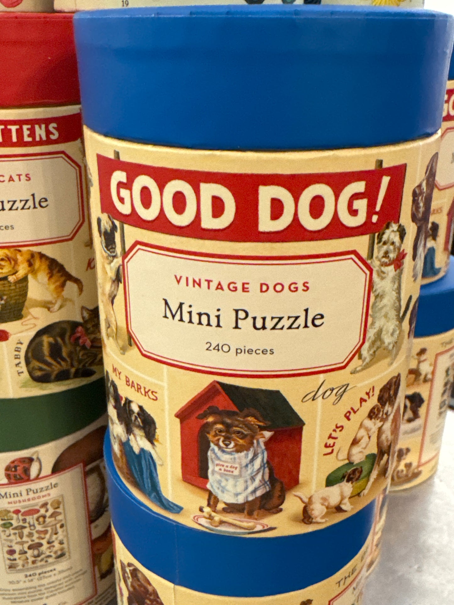 Mini vintage dog Puzzle