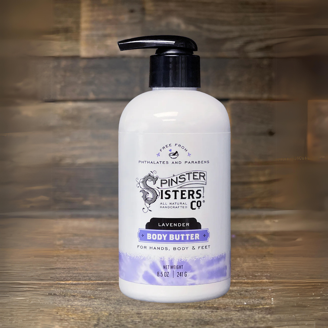 Lavender Body Butter Lotion: Nourishing, Hydrating