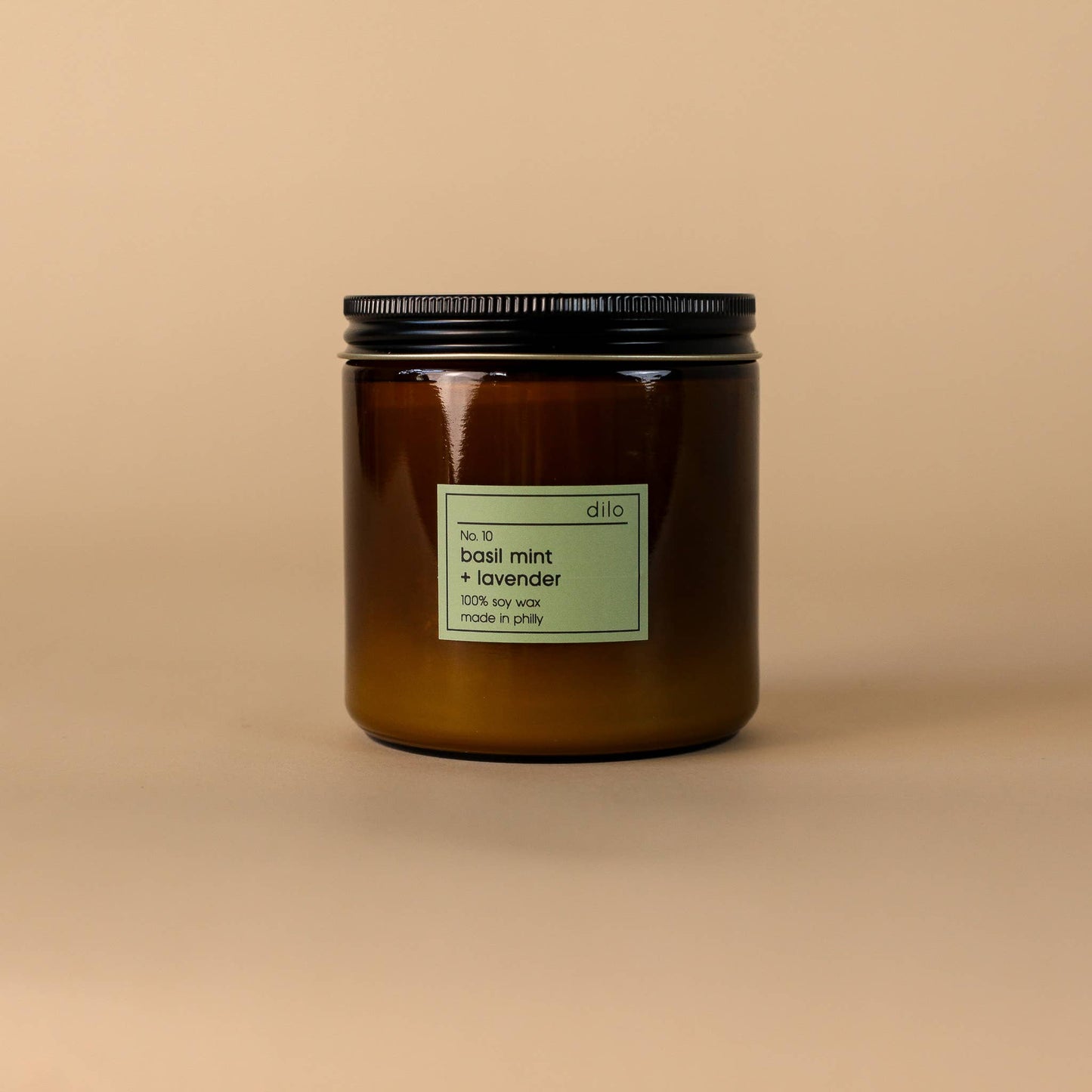 No. 10 Basil Mint + Lavender Candle - 3 Sizes: 3.5oz