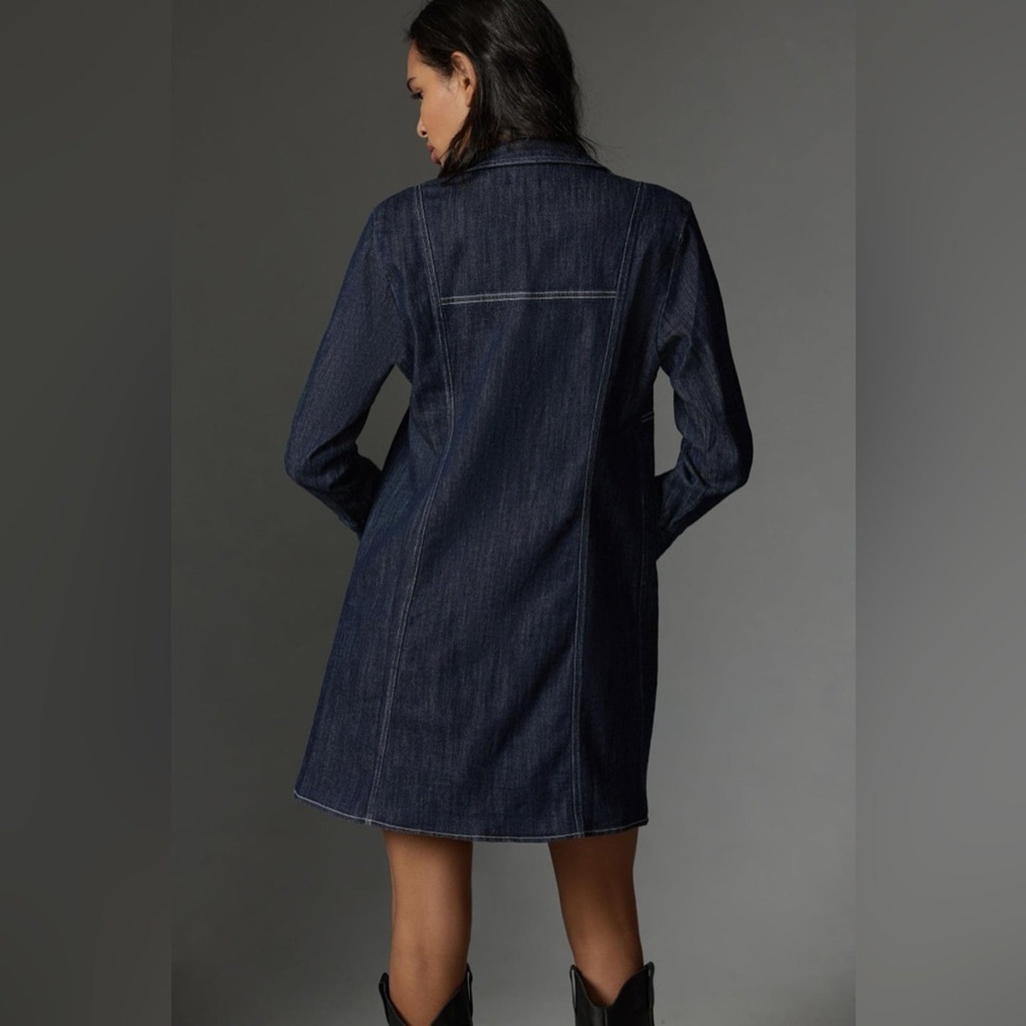 Pilcro Anthropologie Pull over Denim Jacket NWT