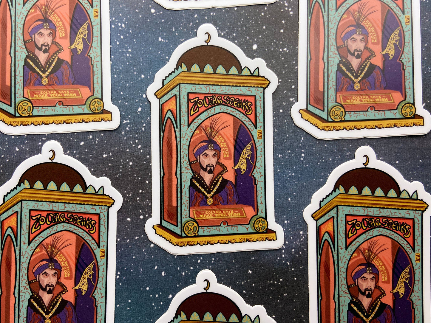 Vinyl Decal - Zoltar Speaks - Big
