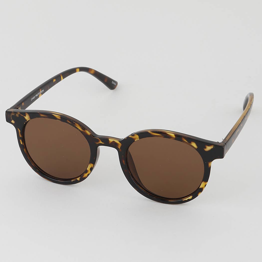 Matte Round Sunglasses: Mix Color