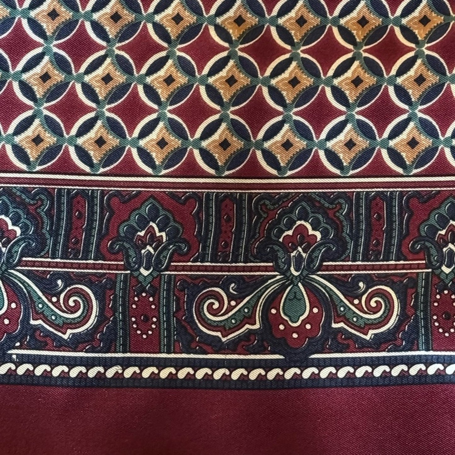 Geoffrey Beene Vintage Silk Wool Mix Men’s Scarf