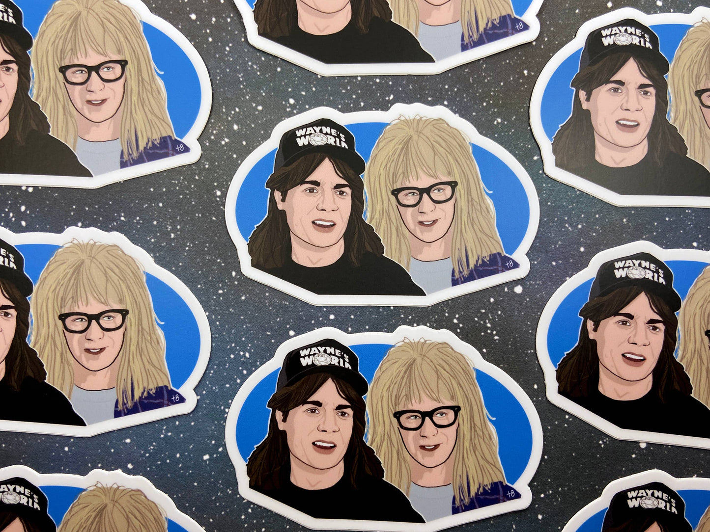 Vinyl Decal - Wayne and Garth - Wayne’s World
