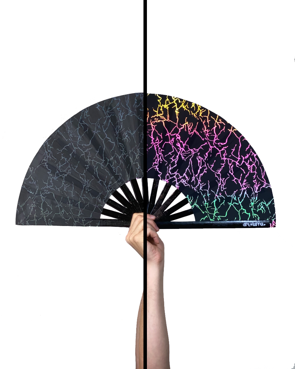 Reflective Lightning Fan