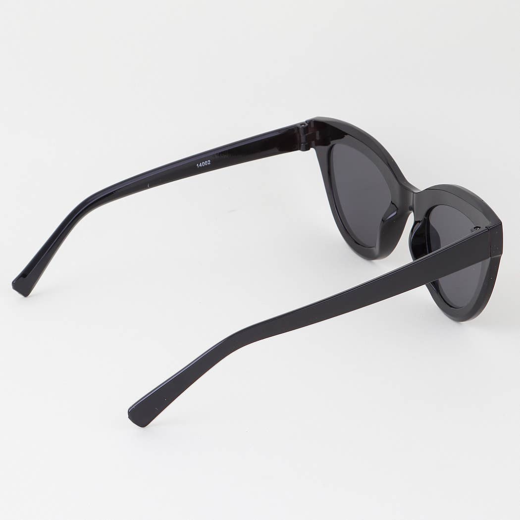 Multi Minimal Cateye Sunglasses: MIX