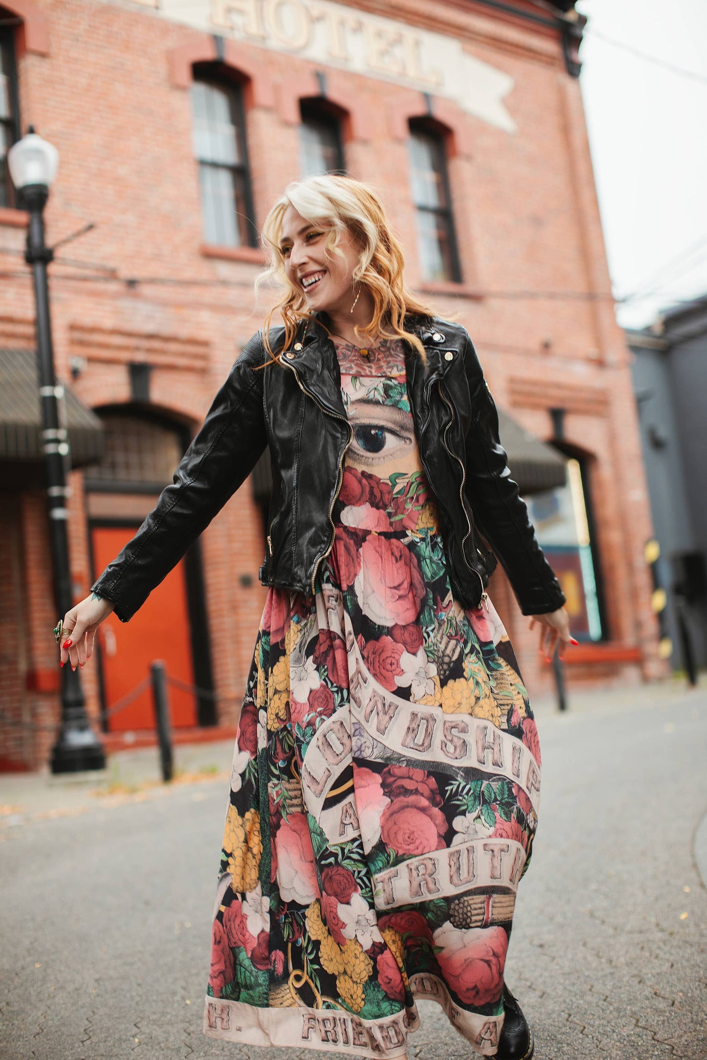 Friendship Love & Truth Bohéme Bamboo Slip Dress: S/M (fits approx. size 6-10)