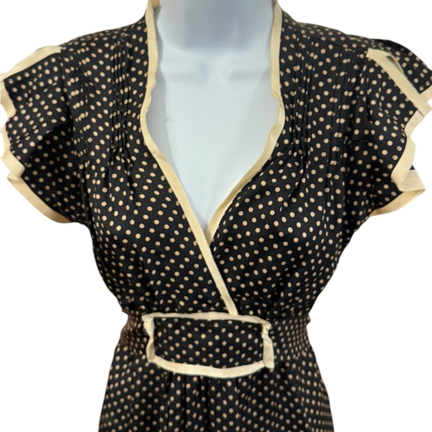 Betsey Johnson  Polka Dot Silk Dress