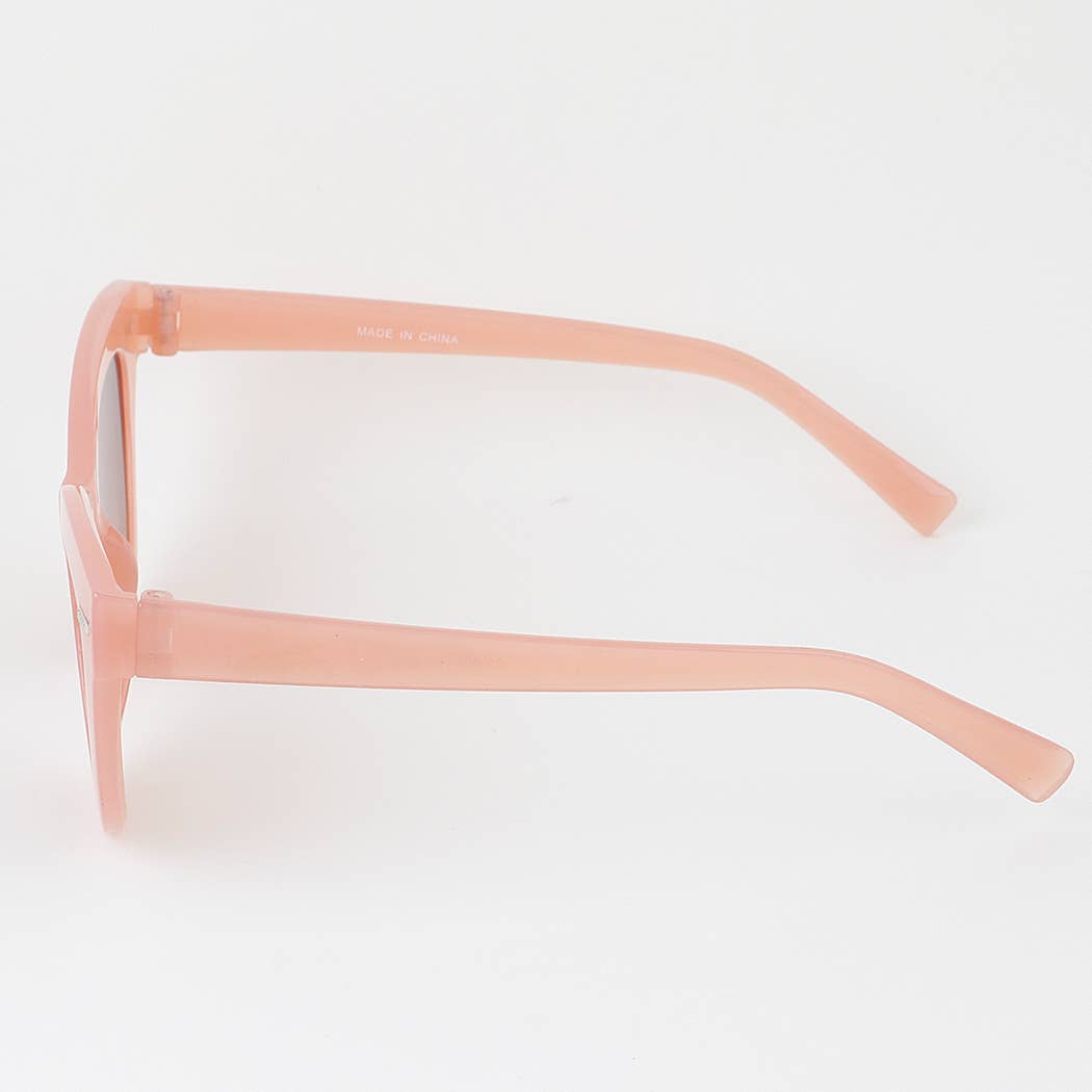 Multi Minimal Cateye Sunglasses: MIX