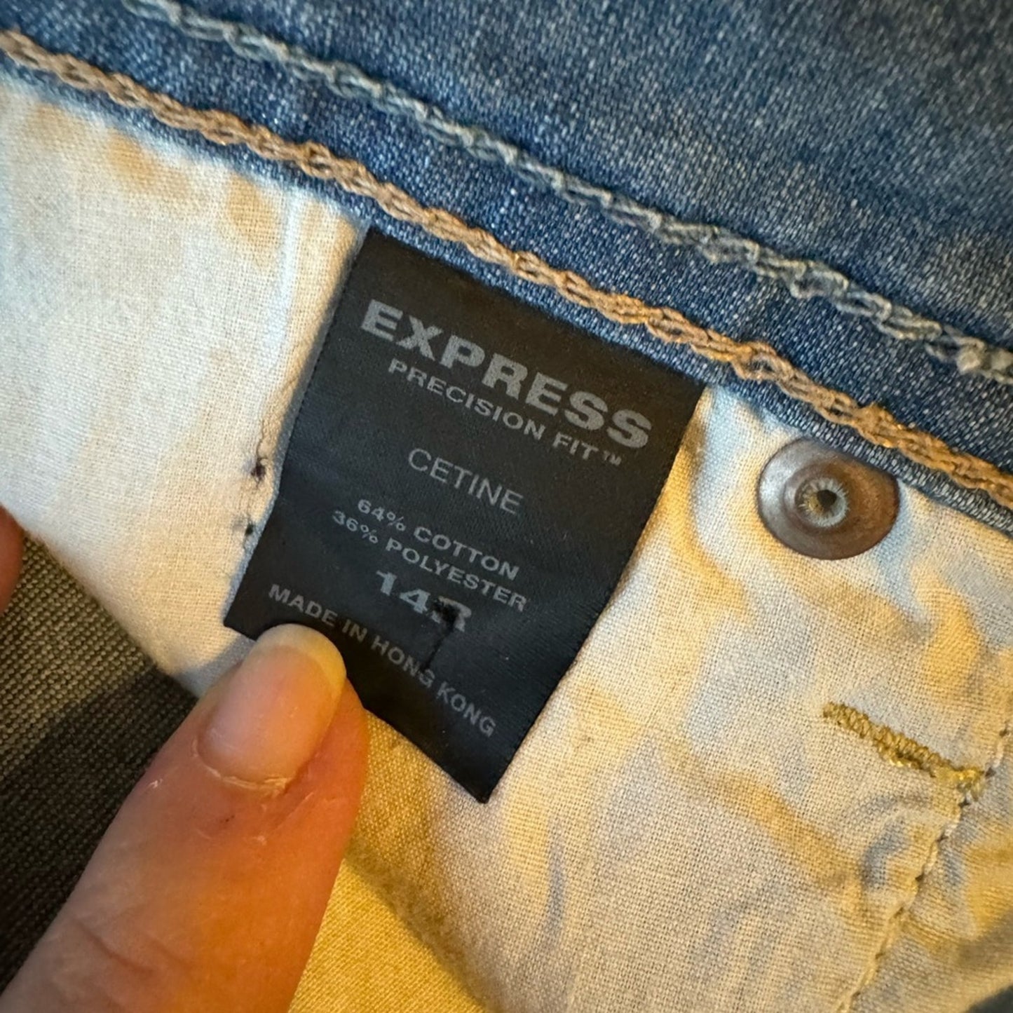 Express Tricot Vintage Denim
