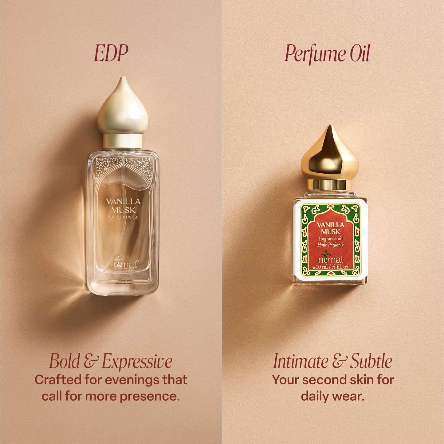 Vanilla Musk Perfume Oil: 10ml Roll-on