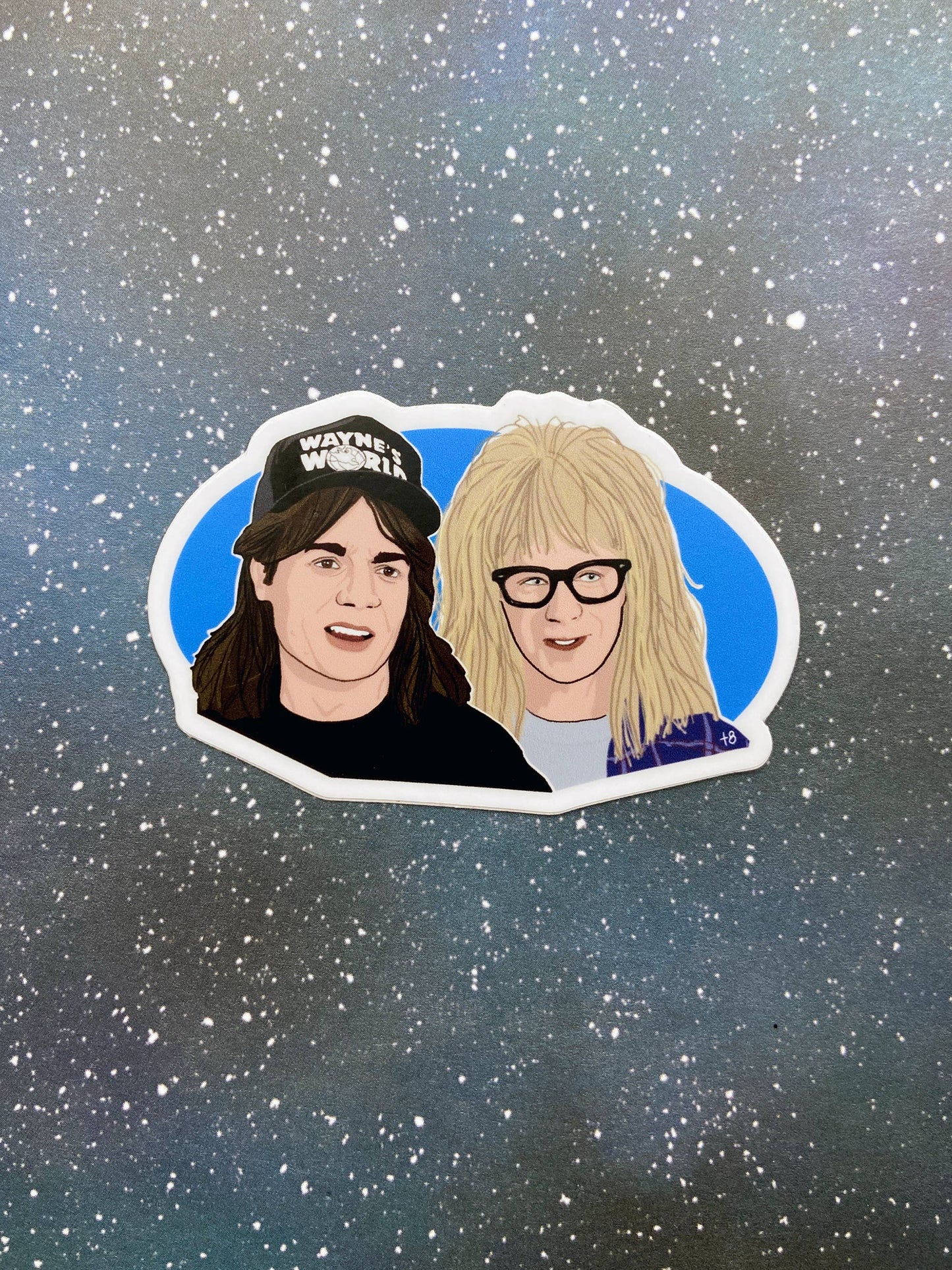 Vinyl Decal - Wayne and Garth - Wayne’s World