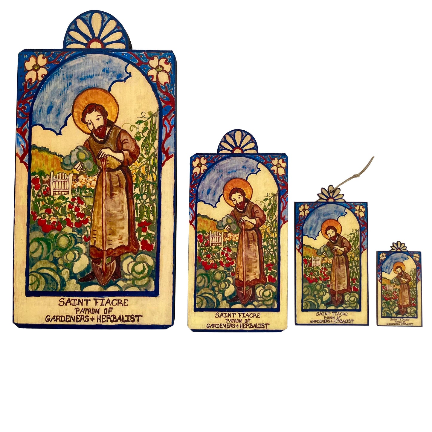 Saint Fiacre - Gardeners, Herbalists: Pocket