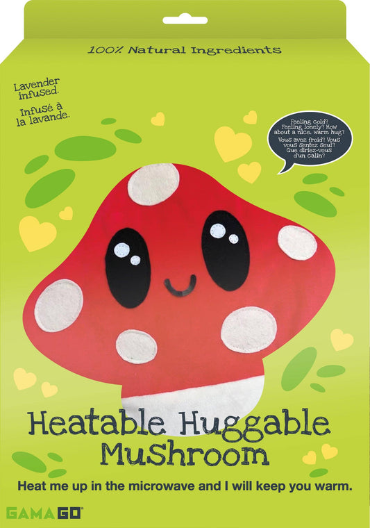 Huggable Mushroom Heating Pad and Pillow
