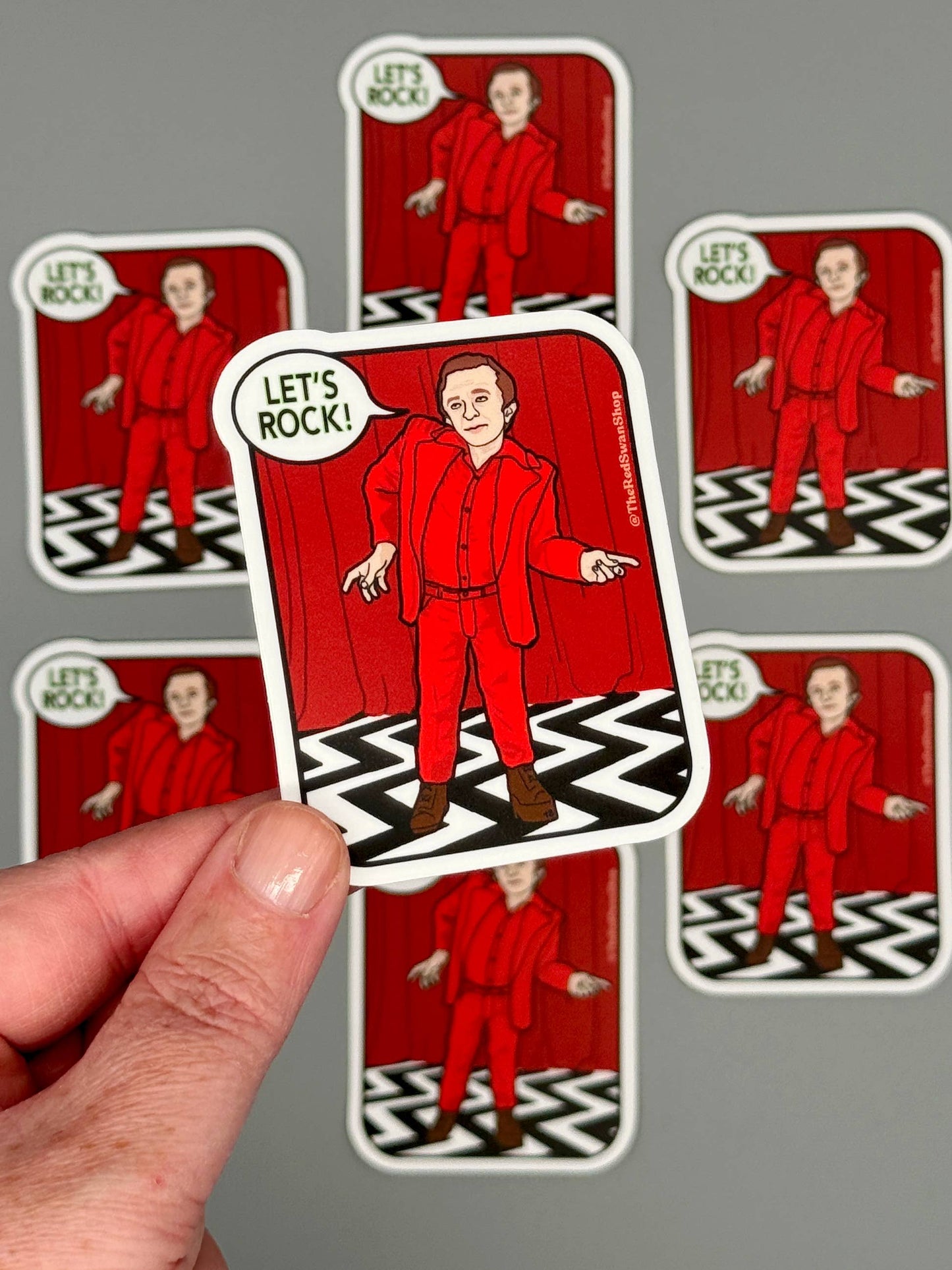 Vinyl Decal - Twin Peaks - Man From Another Place