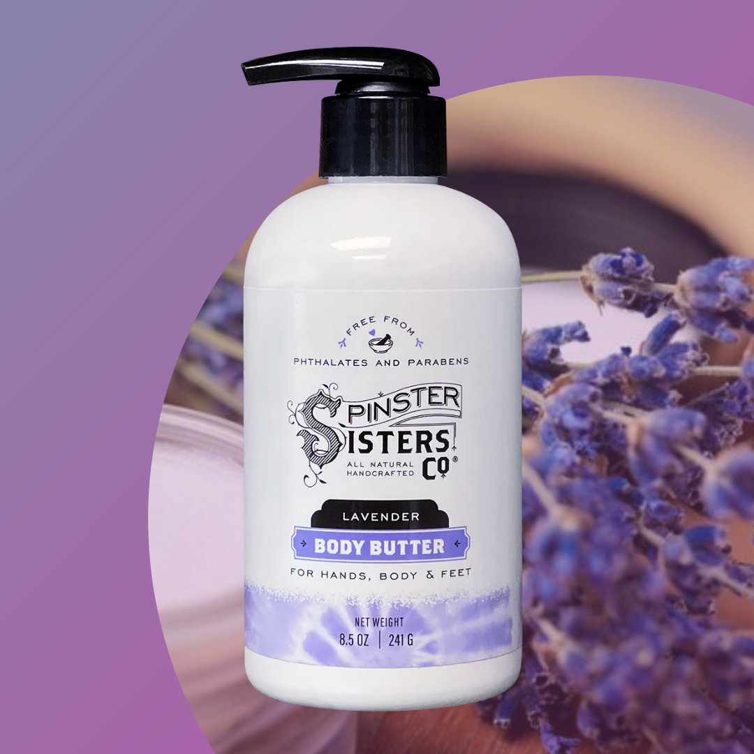 Lavender Body Butter Lotion: Nourishing, Hydrating