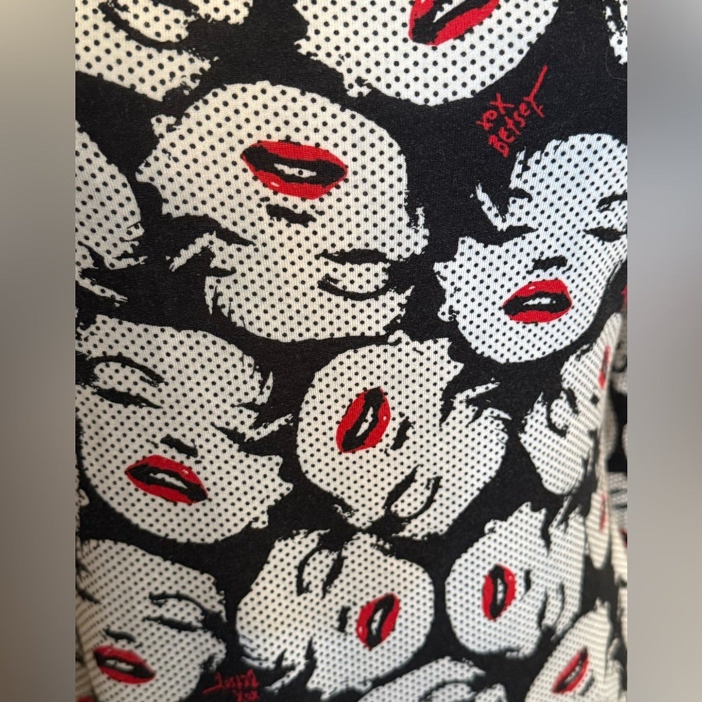 Betsey Johnson Y2Y era Marilyn Wink Skater Dress Size M
