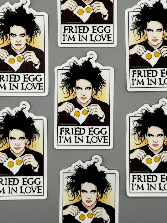 Vinyl Decal - Fried Egg I'm In Love