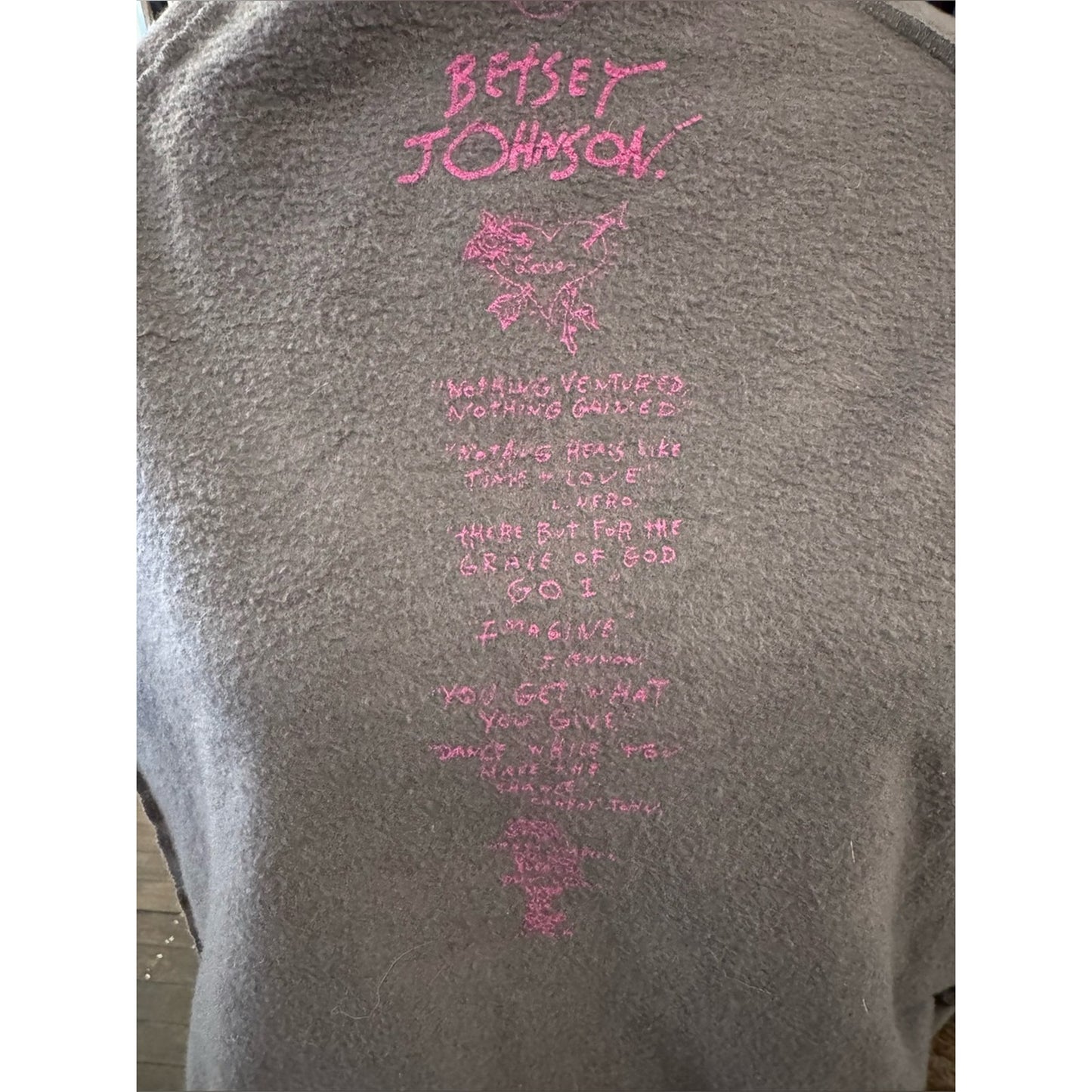 Betsey Johnson Betseyville Y2K Hoody Size L