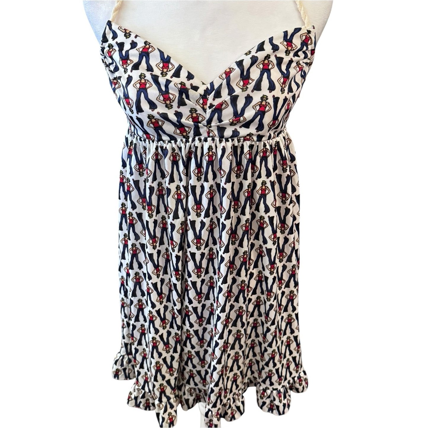 Betsey Johnson Y2K era Sailor Girl Dress Size P