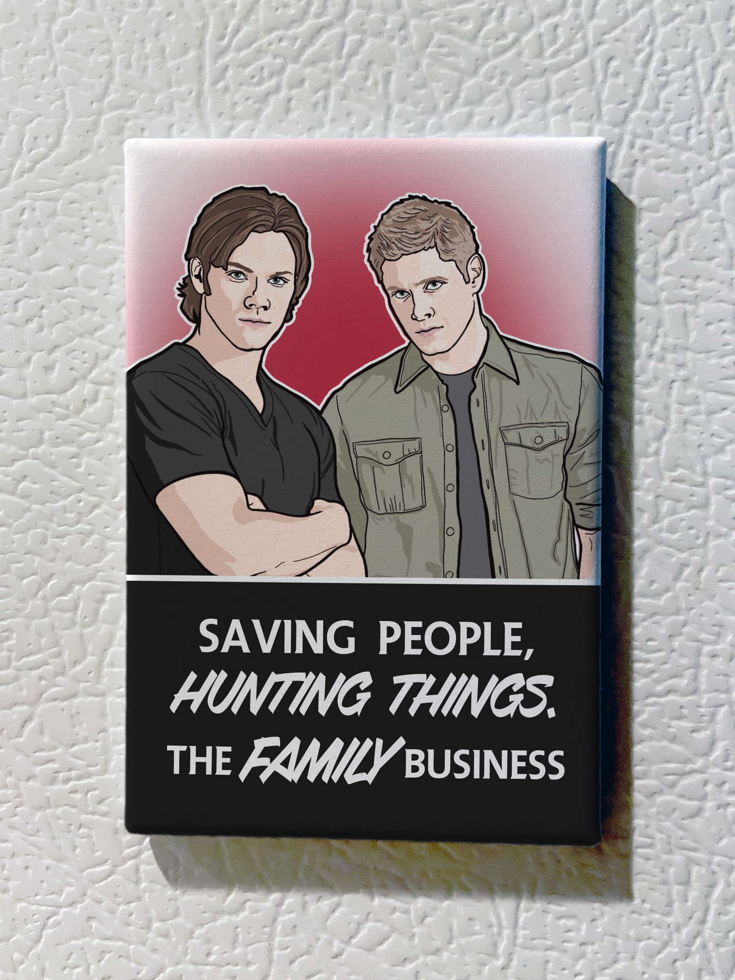 Supernatural Souvenir Magnet - Sam and Dean