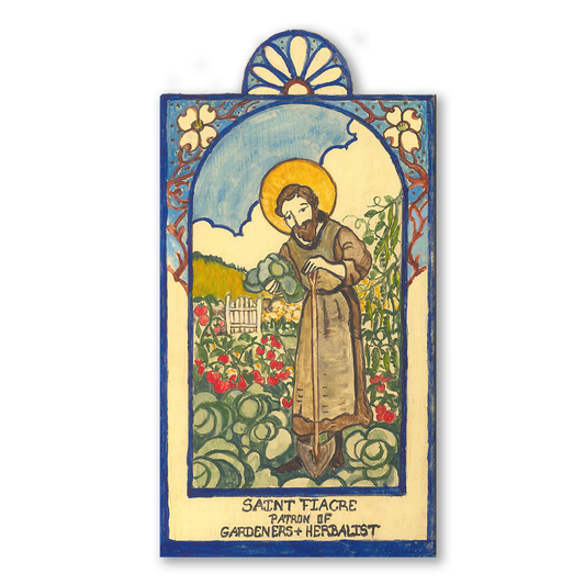 Saint Fiacre - Gardeners, Herbalists: Pocket