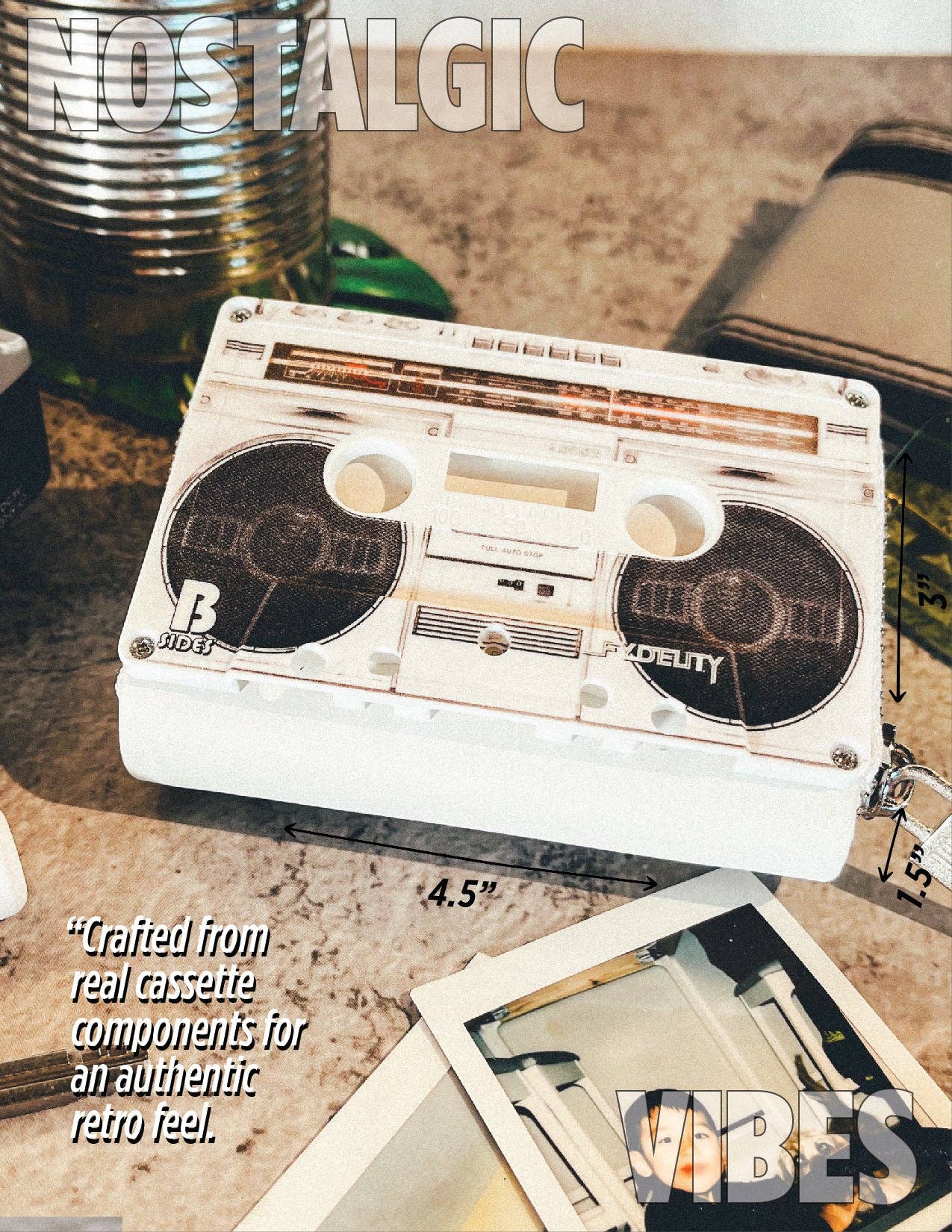 70294: Mixtape Wallet | Limited Edition | Boombox