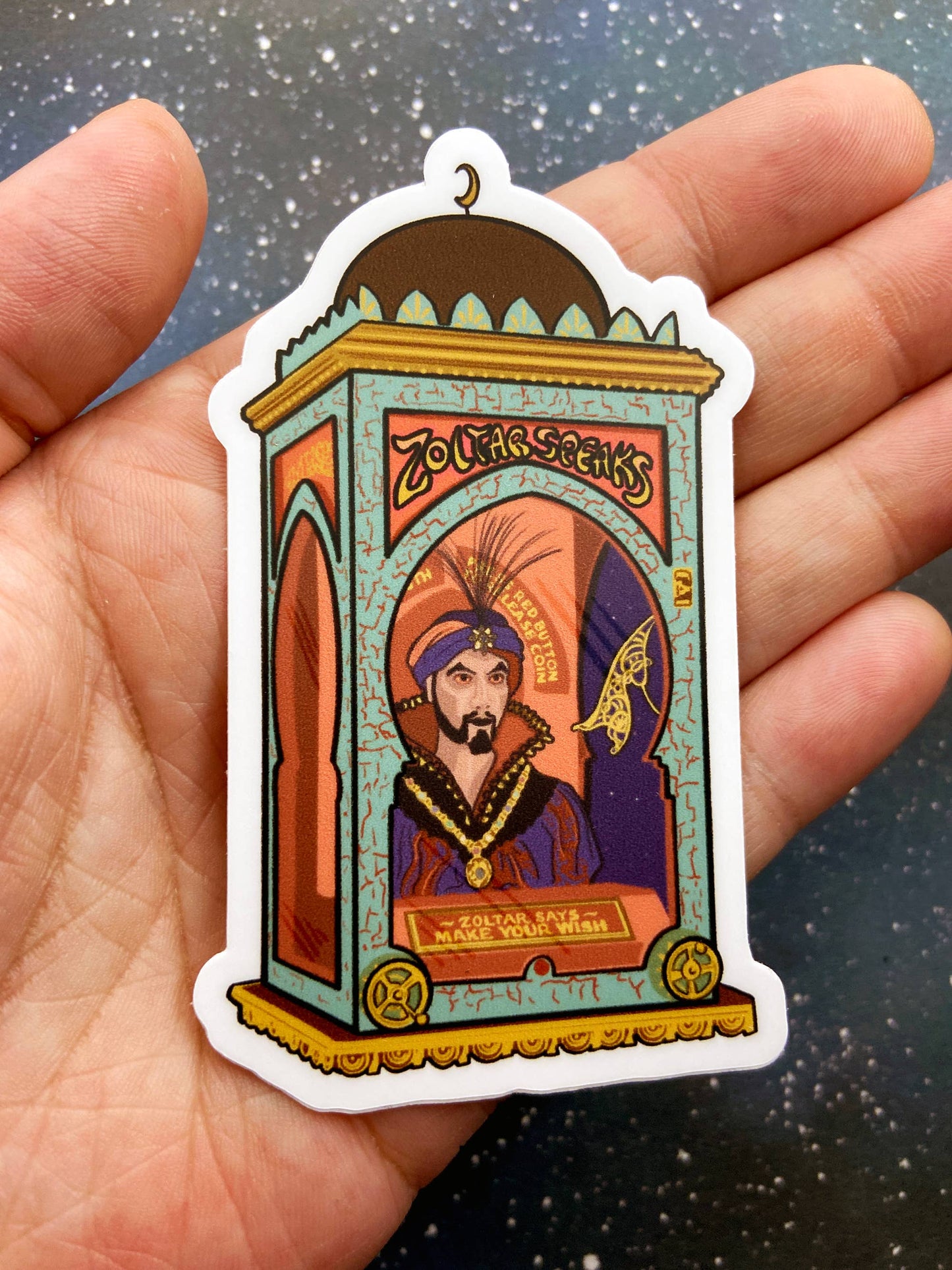 Vinyl Decal - Zoltar Speaks - Big