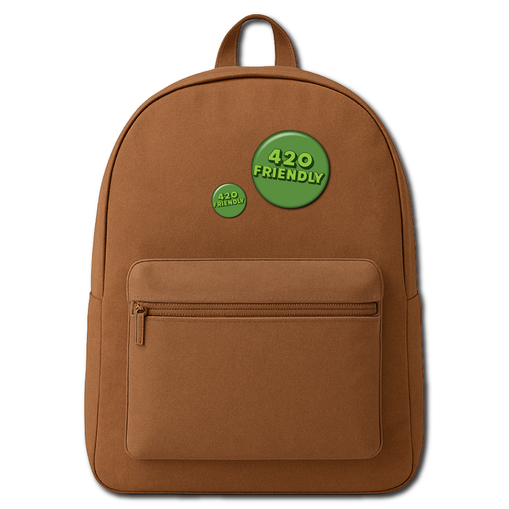 420 Friendly – Pin: Small Button