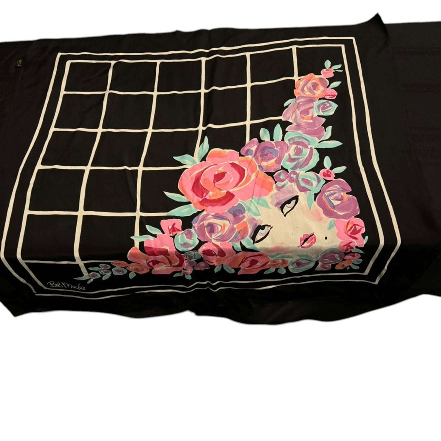 Bob Mackie Vintage Silk Scarf