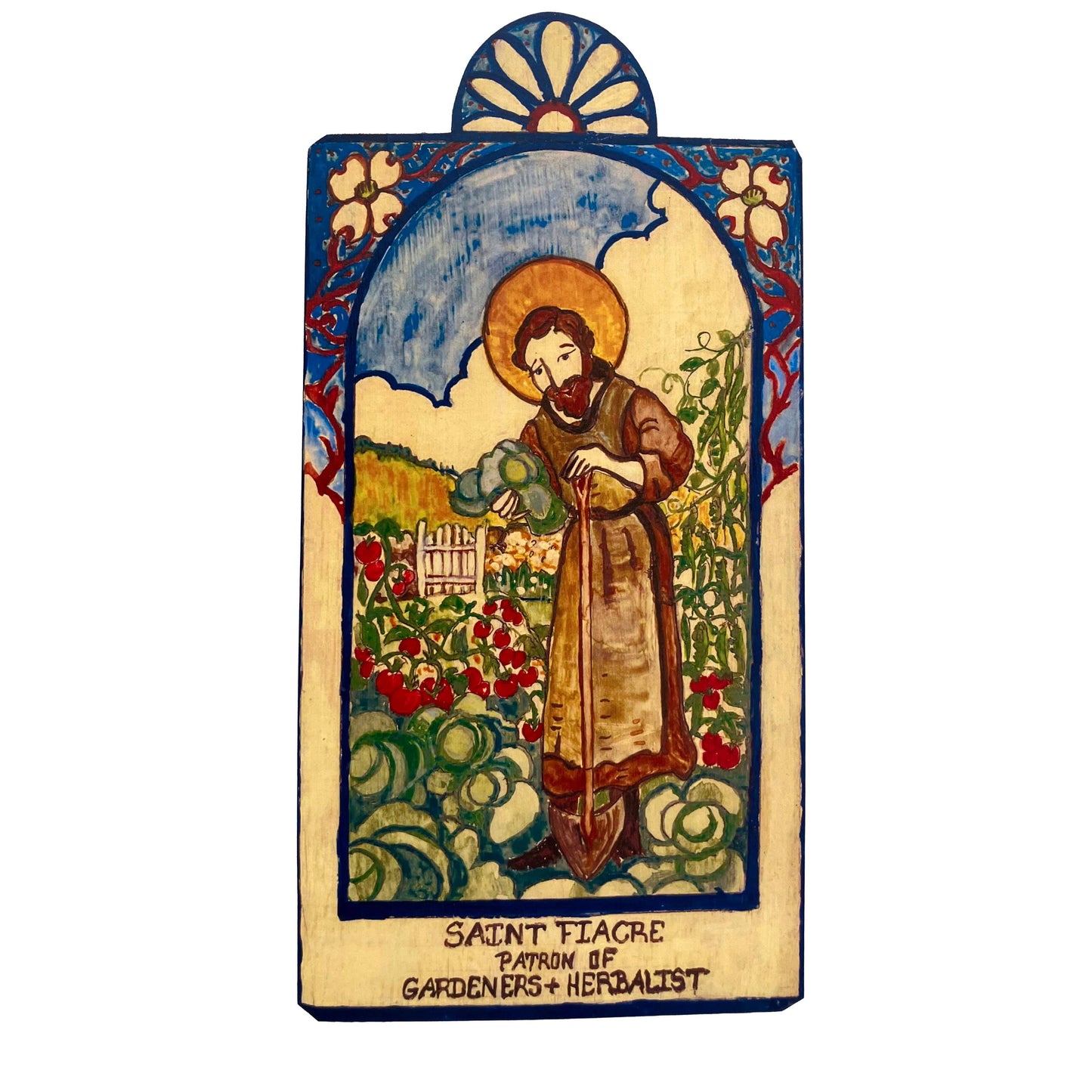 Saint Fiacre - Gardeners, Herbalists: Pocket