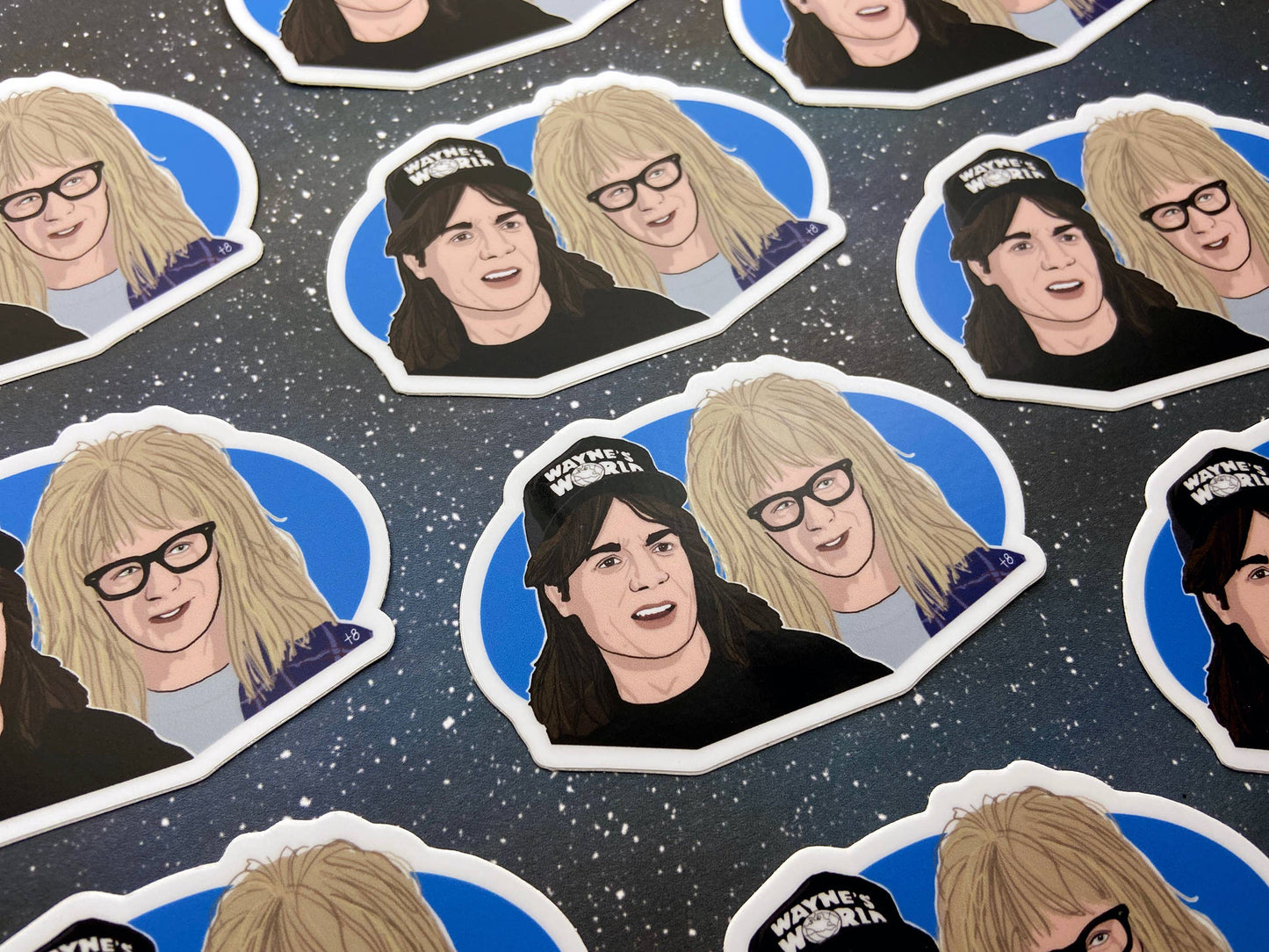 Vinyl Decal - Wayne and Garth - Wayne’s World