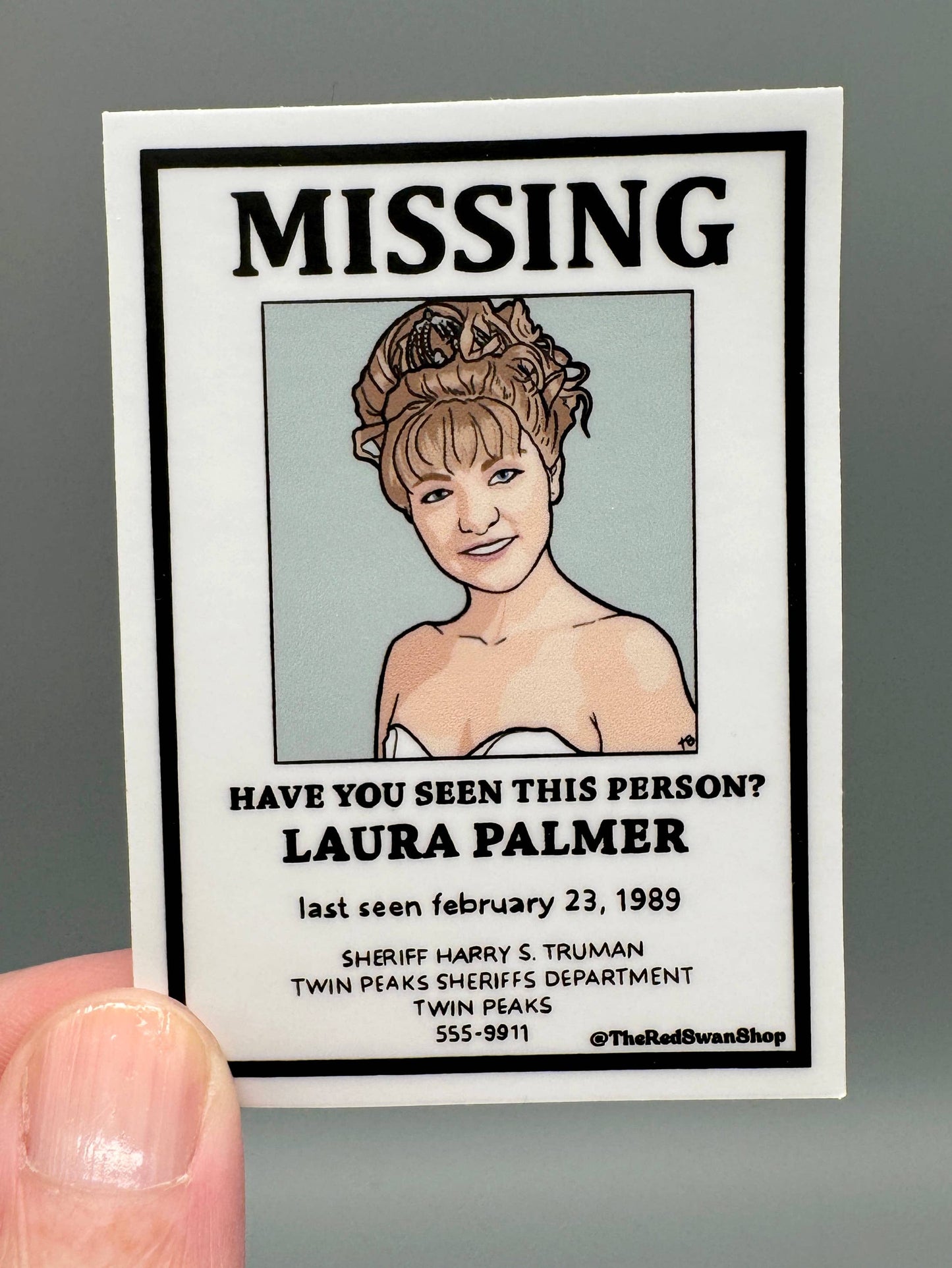 Vinyl Decal - Twin Peaks - Laura Palmer
