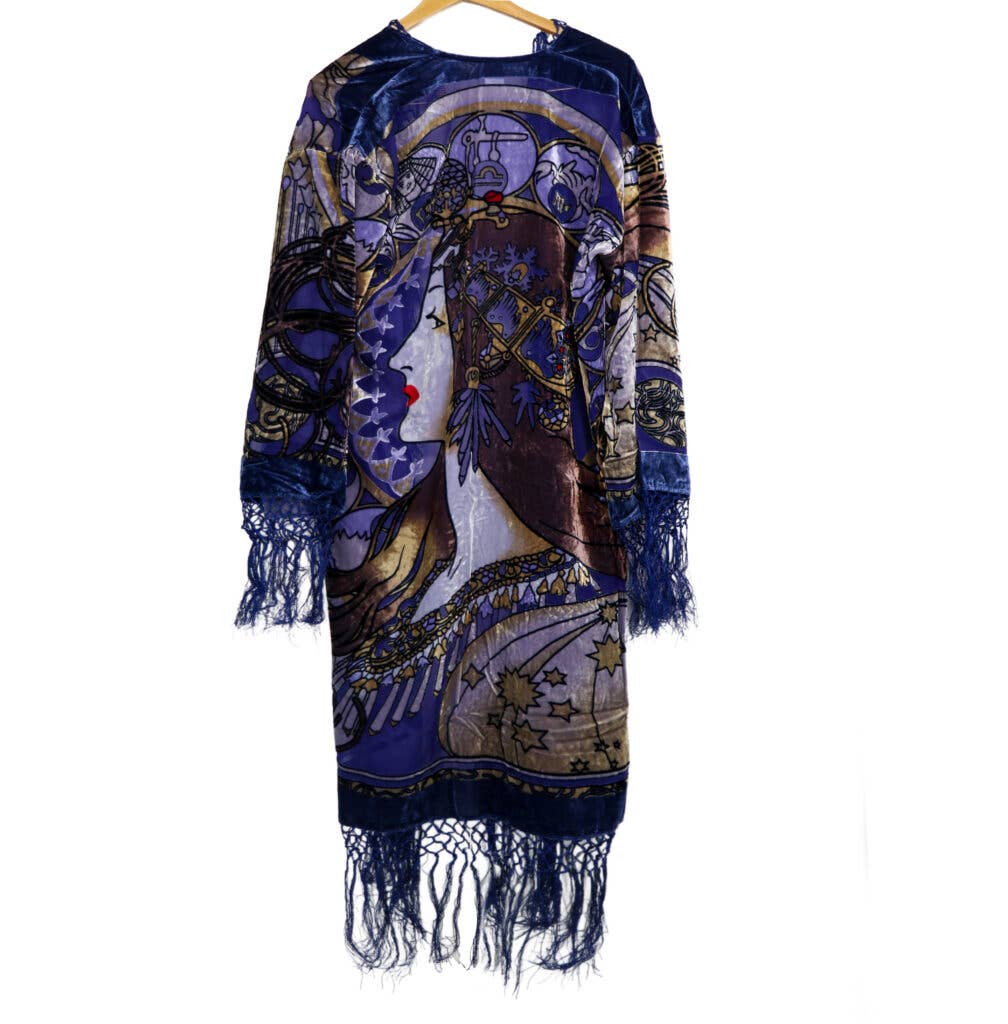Lady Face Jacket non-beaded: BLK