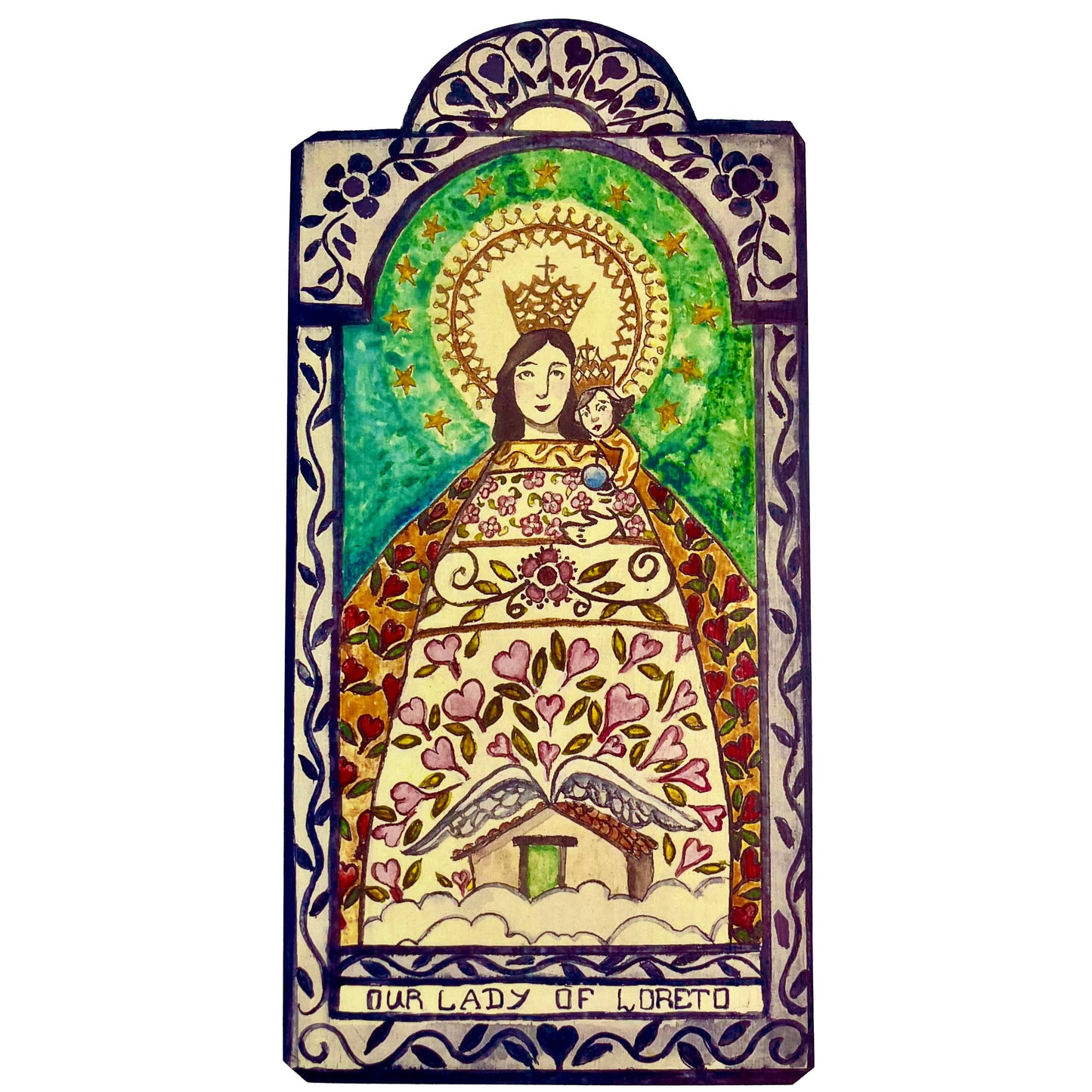 Our Lady of Loreto Patronage: aviators, flight attendants,: Pocket