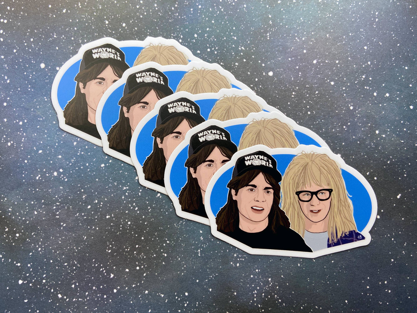 Vinyl Decal - Wayne and Garth - Wayne’s World