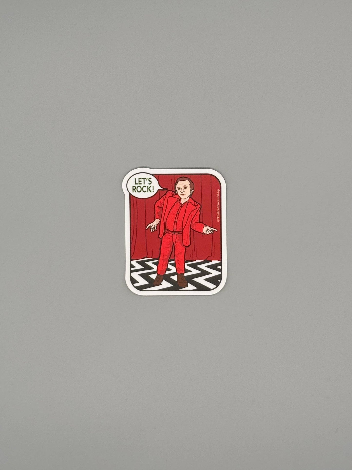 Vinyl Decal - Twin Peaks - Man From Another Place