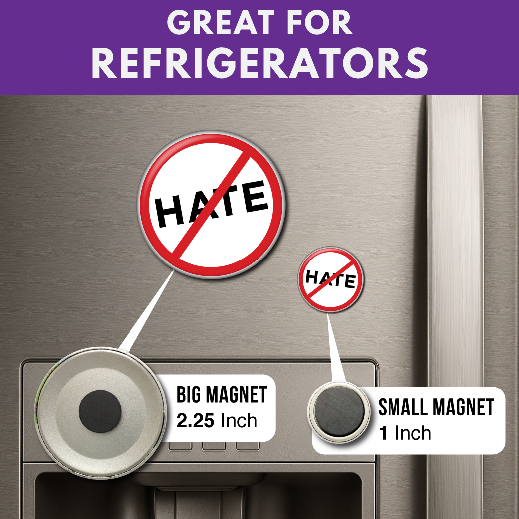 No Hate – Magnet: Small Magnet