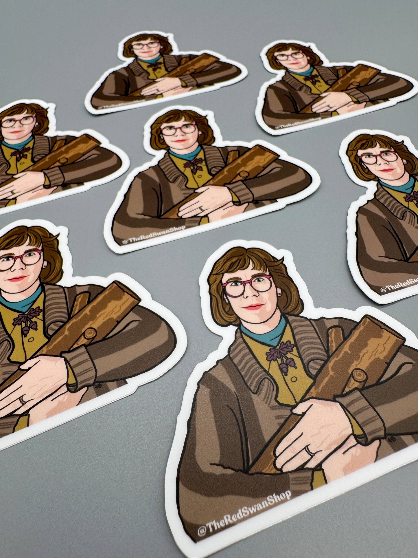 Vinyl Decal - Twin Peaks - Log Lady