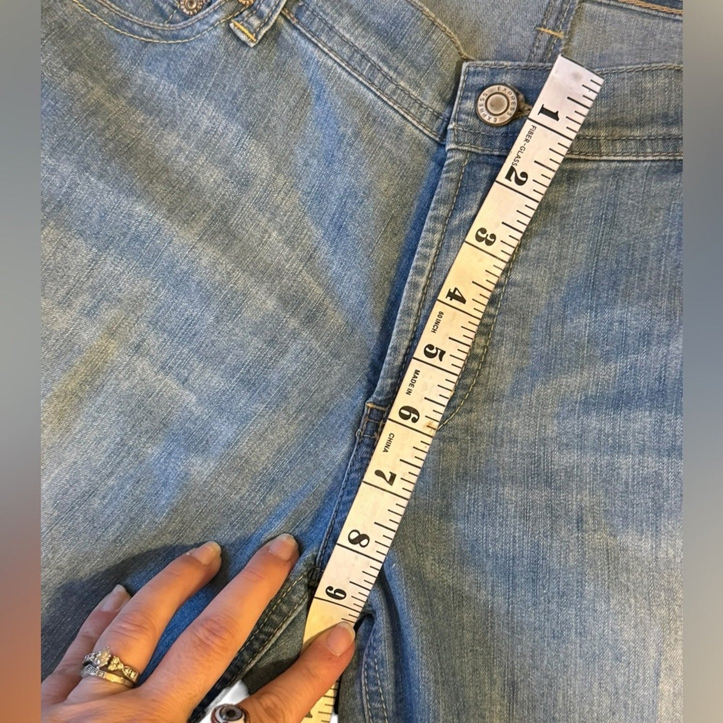 Express Tricot Vintage Denim