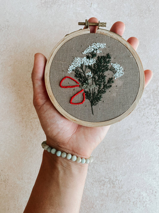 Yarrow Harvest Embroidery Kit
