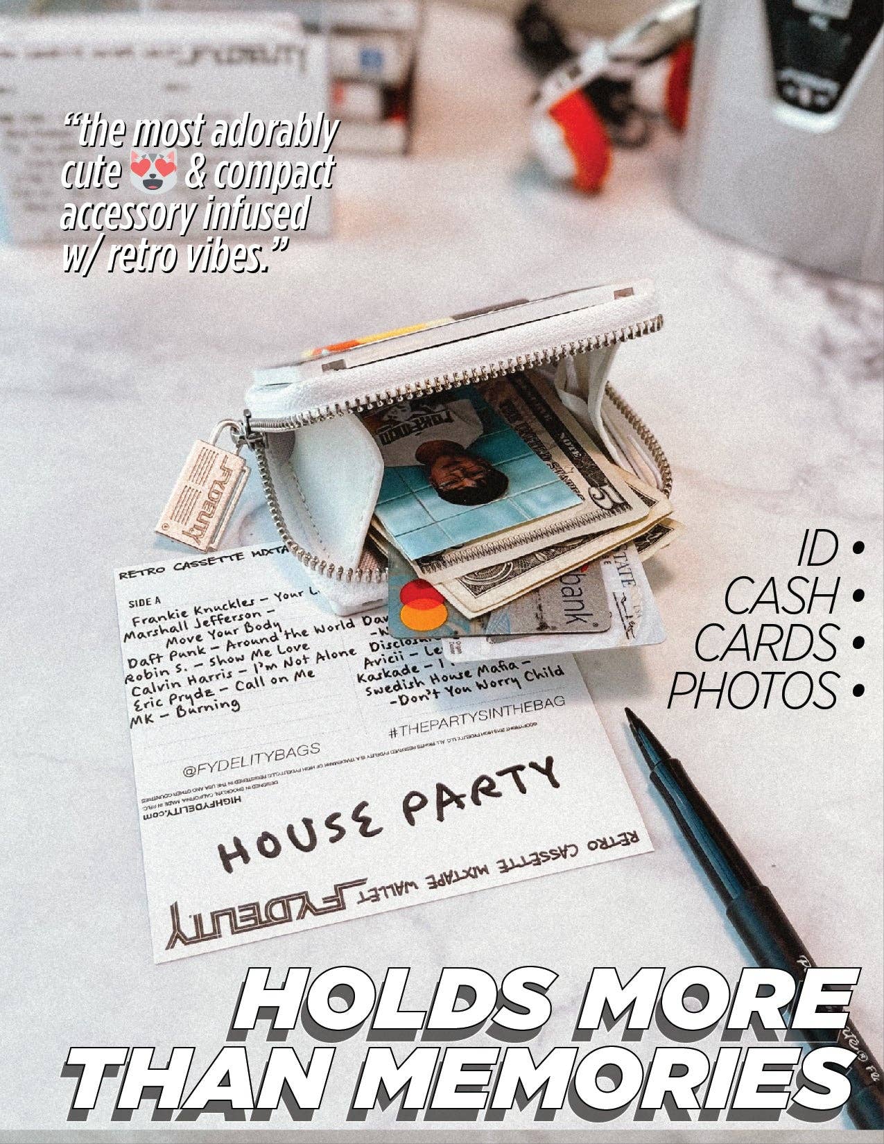 70294: Mixtape Wallet | Limited Edition | Boombox
