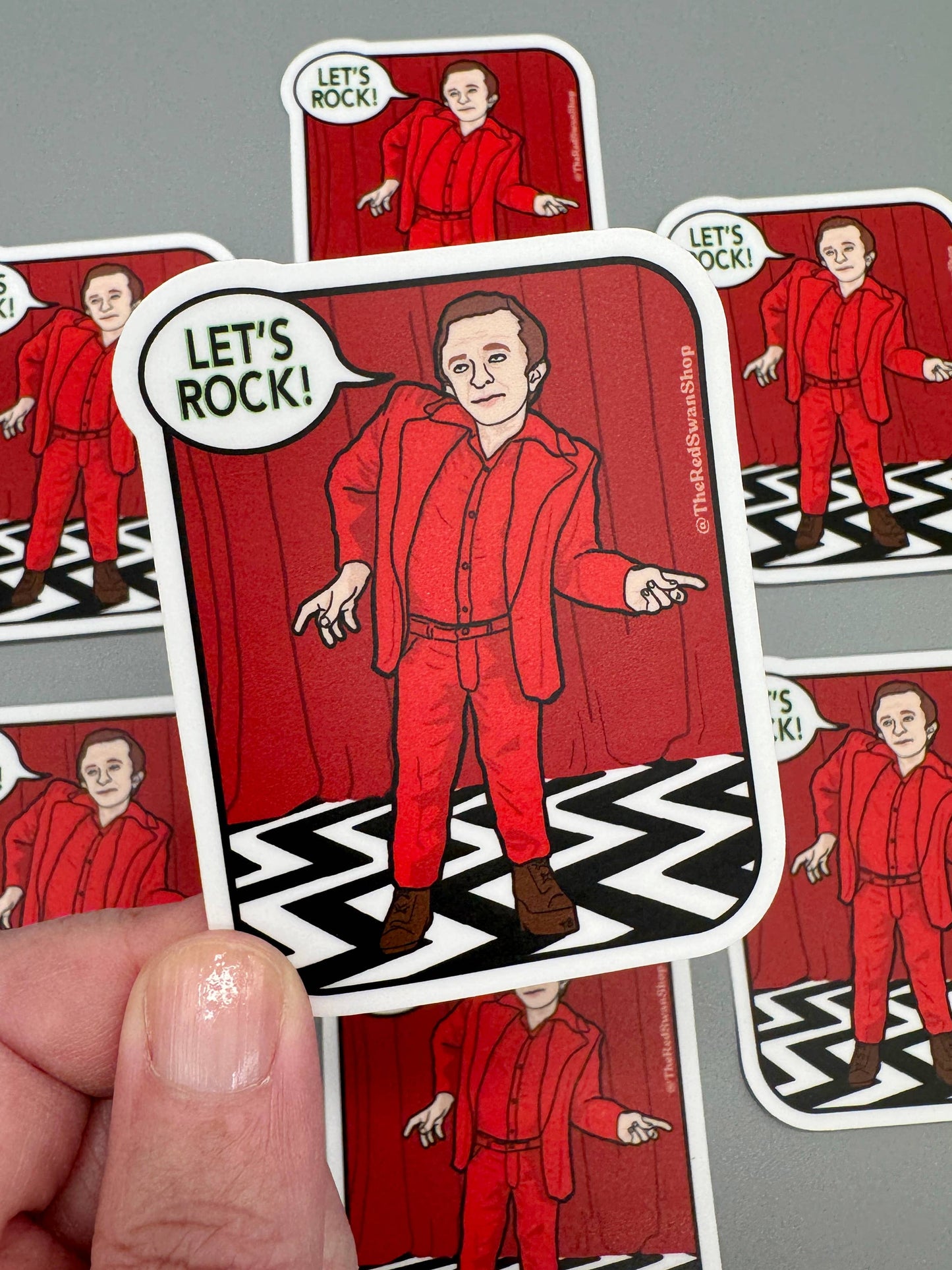 Vinyl Decal - Twin Peaks - Man From Another Place