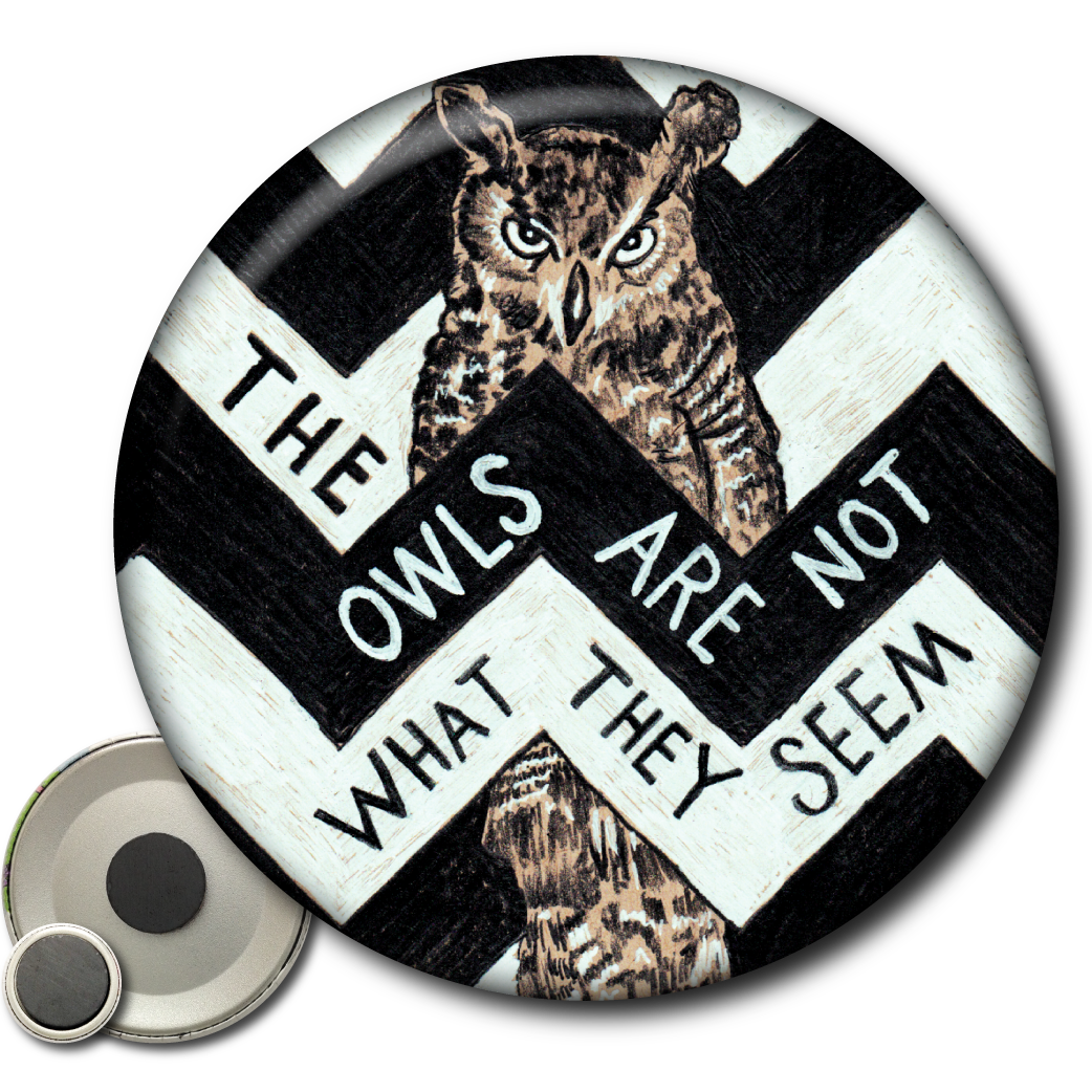 Twin Peaks (6-Pack) - Magnets: Small 6-pack magnets