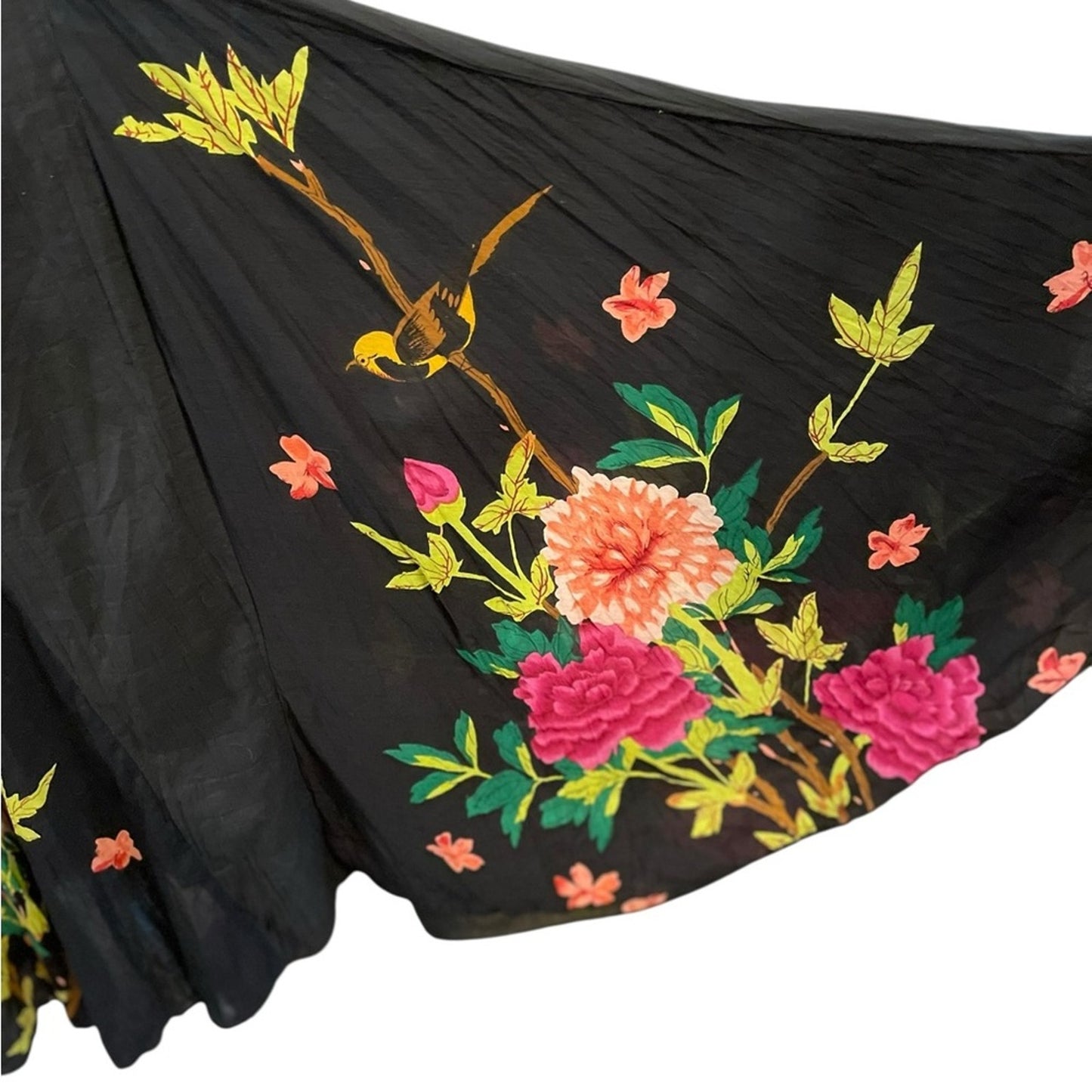 Soft Surroundings Floral Maxi Skirt Size Large