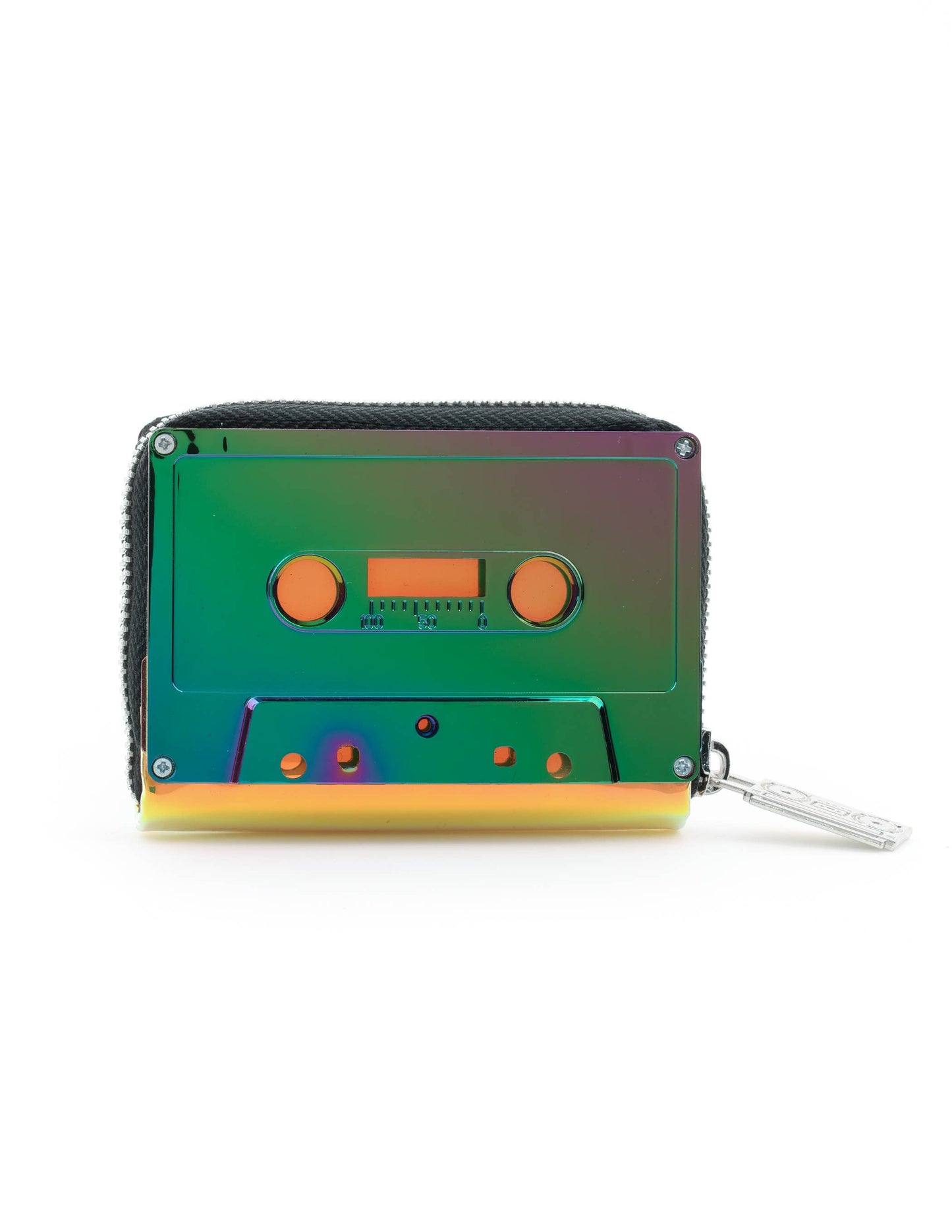 70270 Small Womens Cute Wallet Retro 80 Cassette Tape Purple