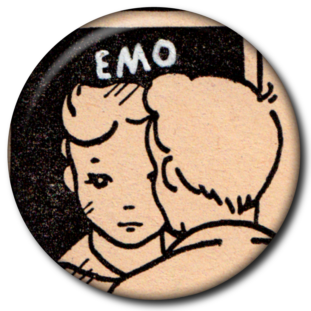 Emo – Pin: Small Button