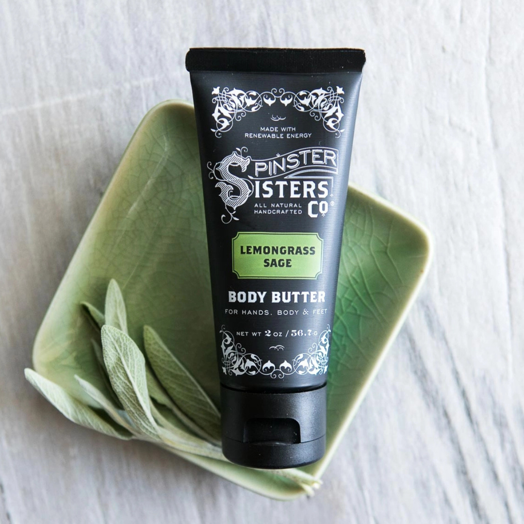 Fair Trade Shea Body Butter Lotion: Deeply Moisturizing: Moss + Magnesium