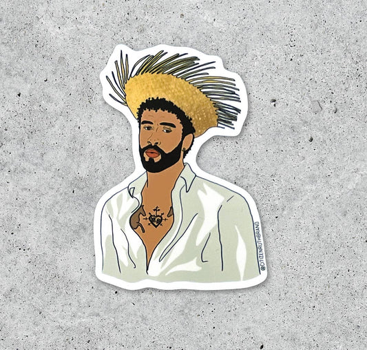 Bad Bunny sticker
